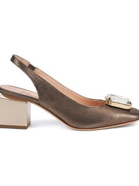 Size 9- AGL Angie crystal slingback pump